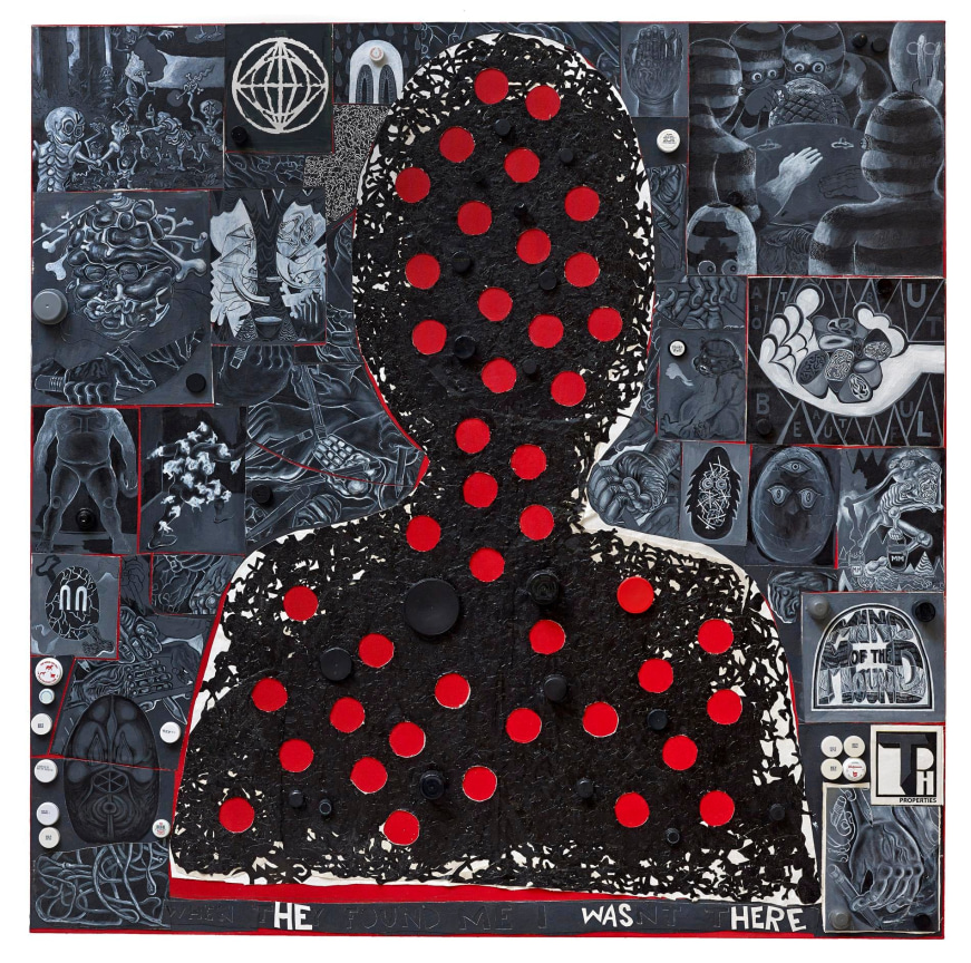 Image of TRENTON DOYLE HANCOCK's When They Found Me I Wasn&rsquo;t There, Version #2,&nbsp;2016