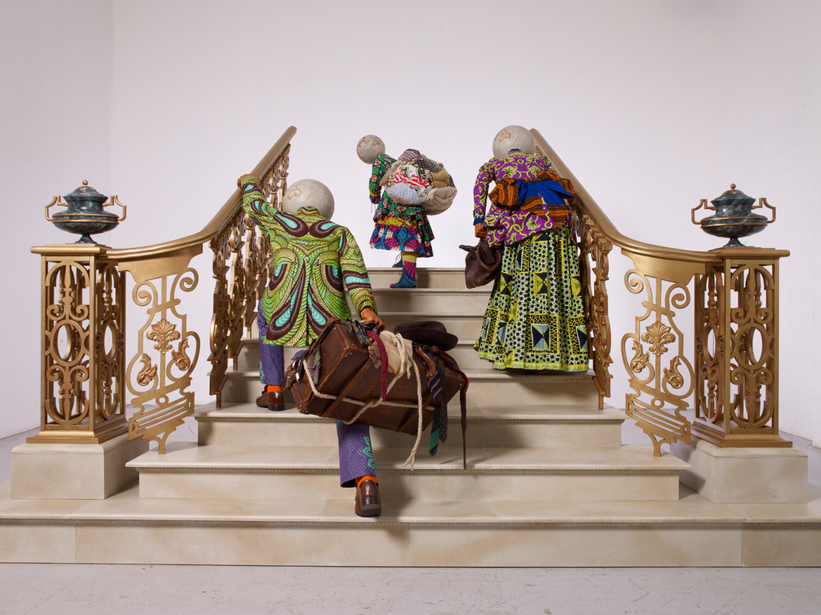 image of Yinka Shonibare's Moving Up, 2021