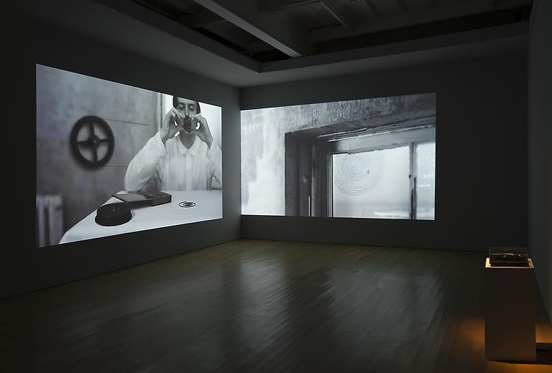 two video projections
