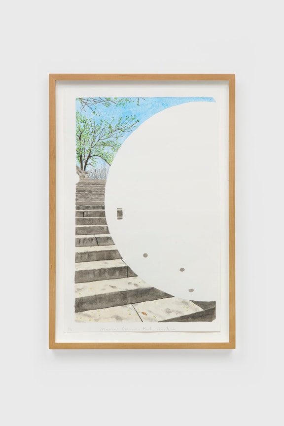 SPENCER FINCH, Marcus Garvey Park, Harlem, 2025