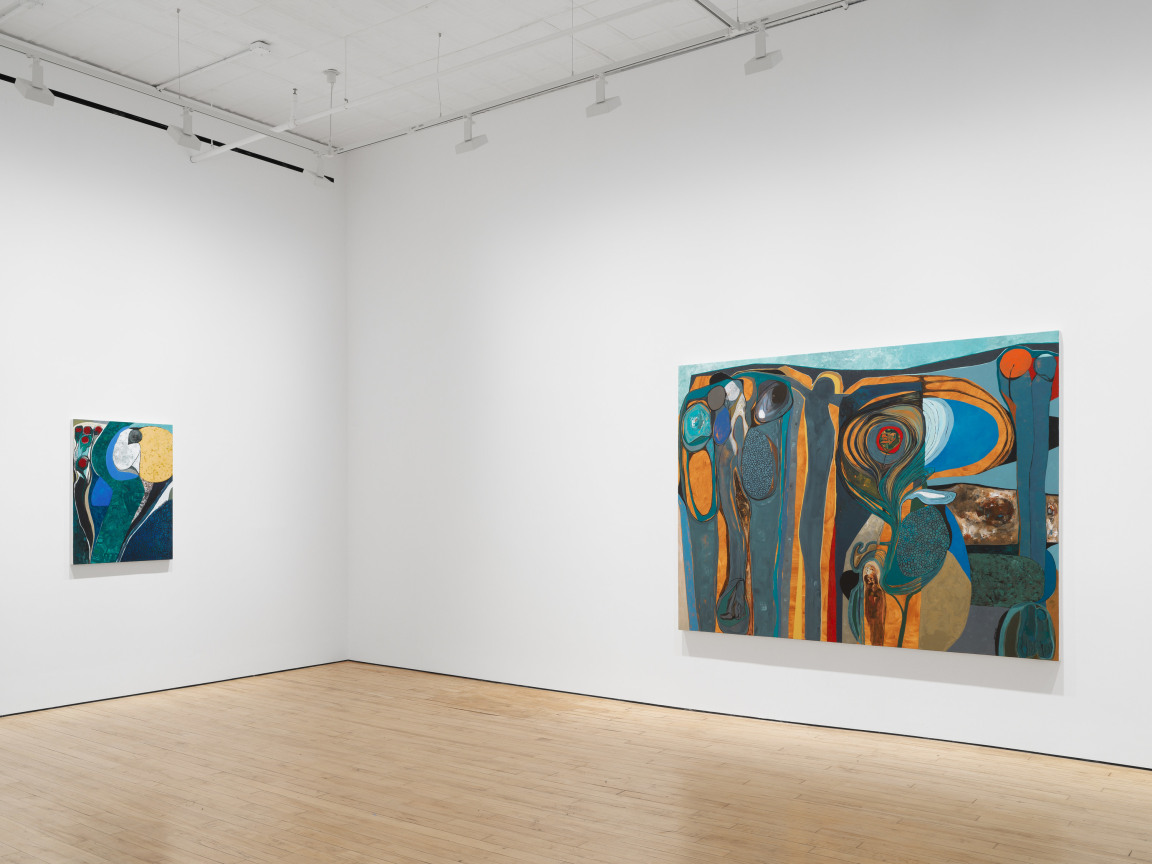 Installation View, Merikokeb Berhanu, James Cohan, 52 Walker St, New York, NY, October 10 - November 1, 2025