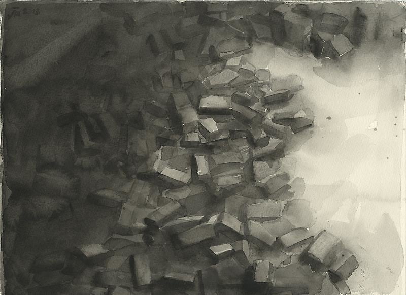 Image of SHI ZHIYING's Bricks from Qin Dynasty, 2013