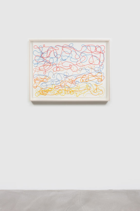 Image of SPENCER FINCH's Western Mystery (She sweeps with many-colored Brooms) #2, 2018