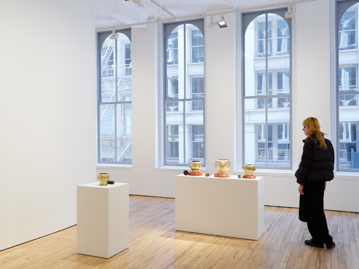 Installation view, Tuan Andrew Nguyen,&nbsp;Unburied Sounds,&nbsp;James Cohan, 52 Walker Street, April 12 - May 7, 2022