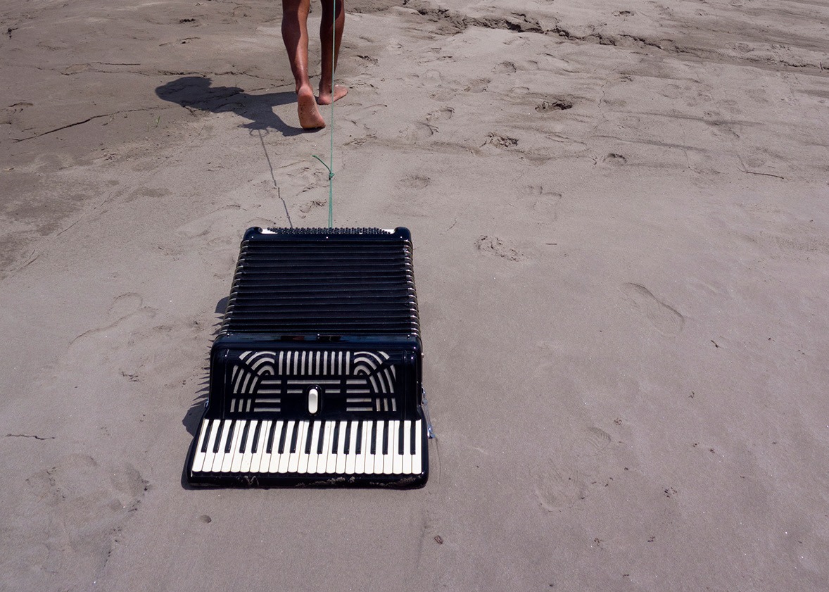 LOS JAICHACKERS (Eamon Ore-Giron & Julio César Morales), Subterranean Homesick Cumbia (still), 2014