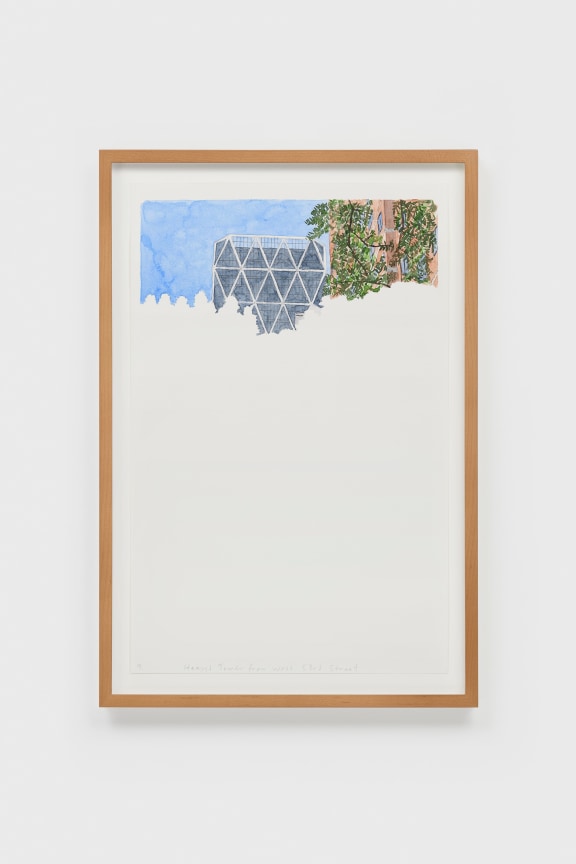 SPENCER FINCH, Hearst Tower from West 53rd Street, 2025