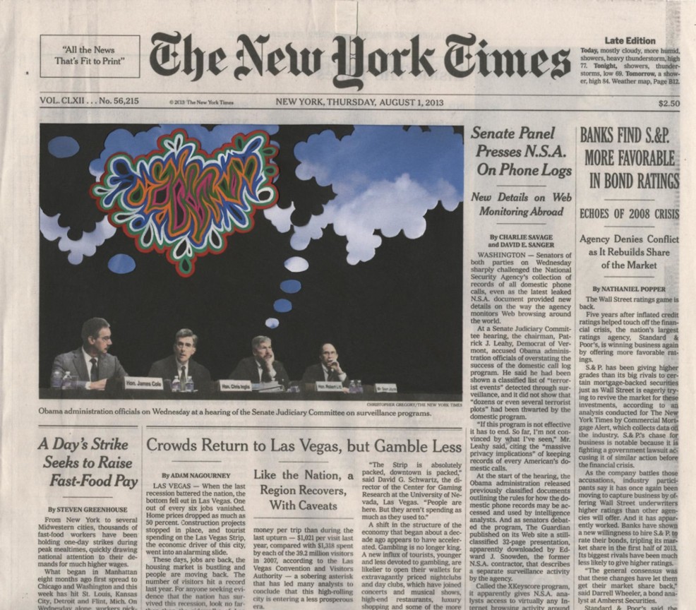 Image of FRED TOMASELLI's Aug. 1, 2013, 2013