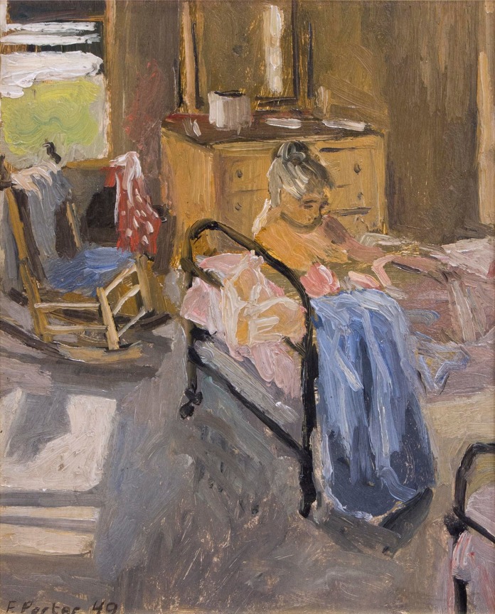 Image of FAIRFIELD PORTER's The Bedroom,&nbsp;1949
