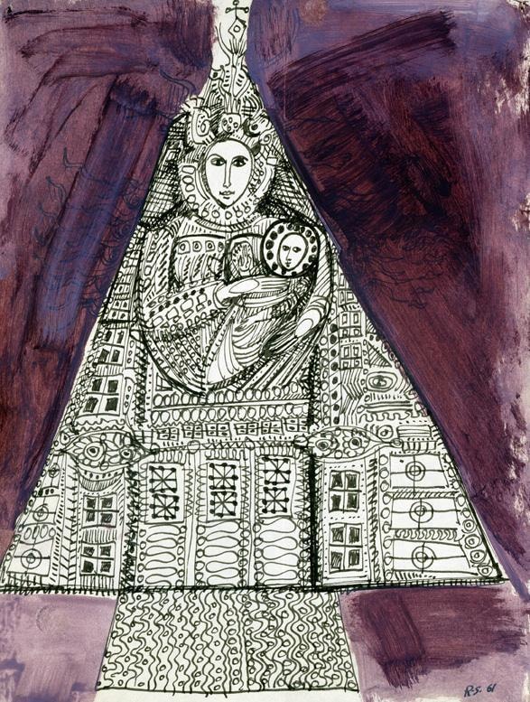 Image of Robert Smithson's Virgin of Guadalupe, 1961