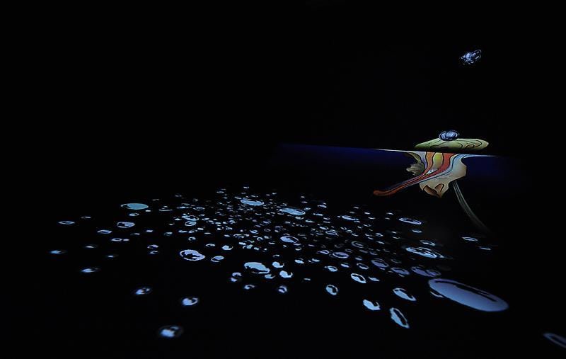 Still image of Tabaimo's Blow