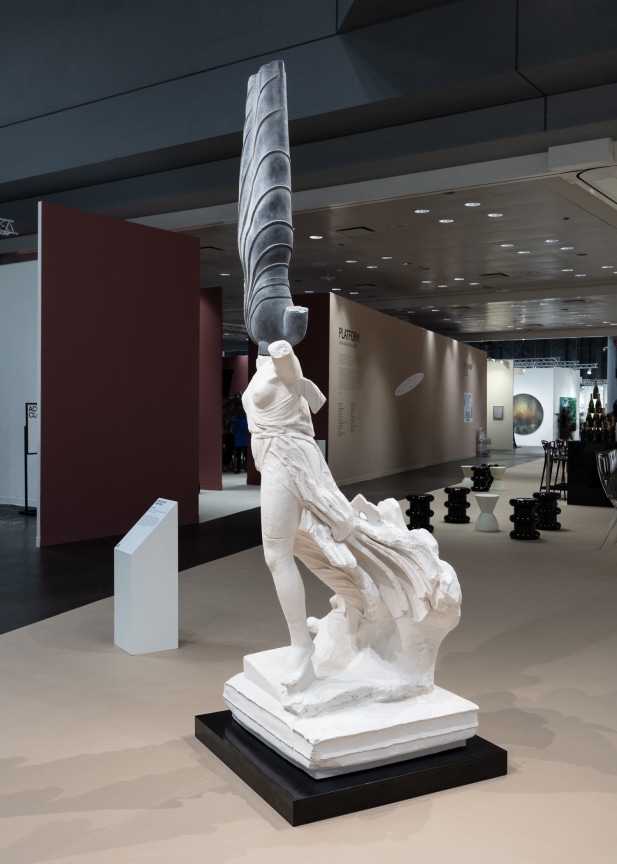 Installation view, XU ZHEN&reg; at Platform, The Armory Show, James Cohan, 2023. Photo by Silvia Ros.