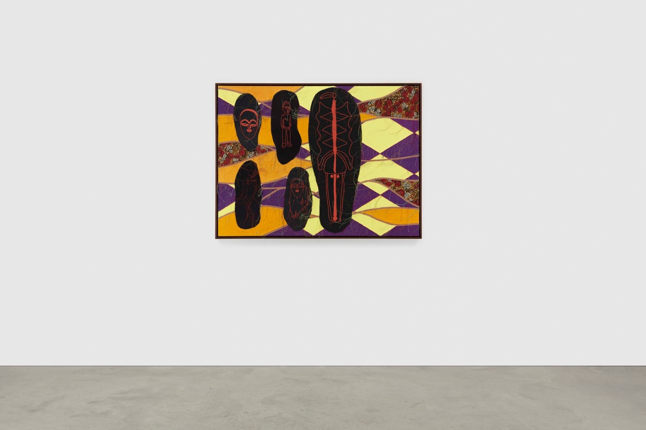 Image of YINKA SHONIBARE, CBE Abstract Spiritual VI, 2023