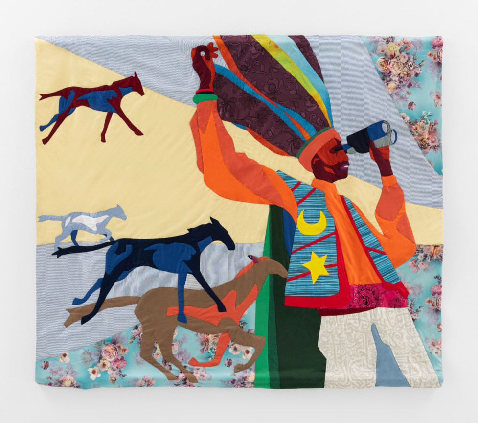 CHRISTOPHER MYERS, &quot;Black man for Luck!&quot;, 2021