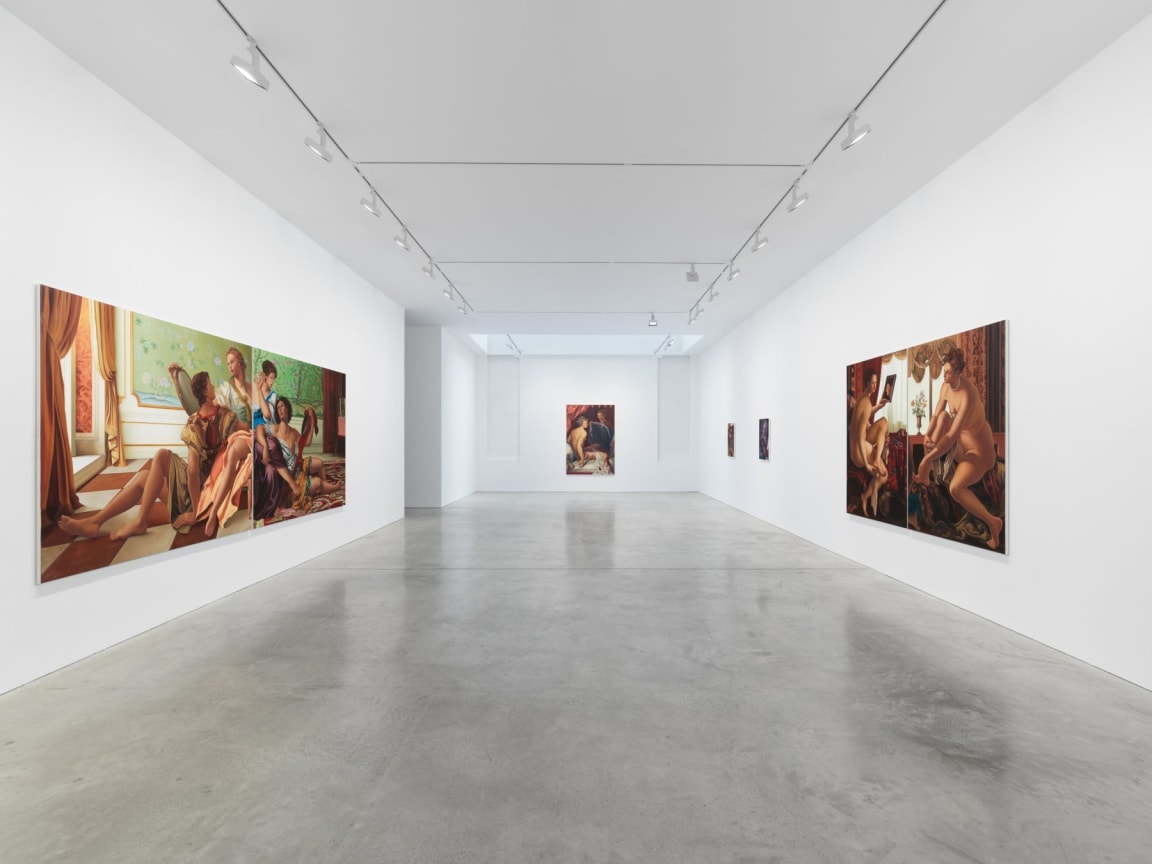 Installation view, Jesse Mockrin, The Venus Effect, James Cohan, 48 Walker Street, NY, September 8 - October 21, 2023