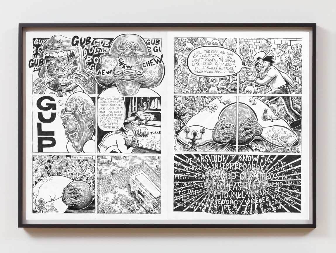 Image of TRENTON DOYLE HANCOCK's Trenton Doyle Hancock Presents The Moundverse, Chapter 2: Veganism, 2020