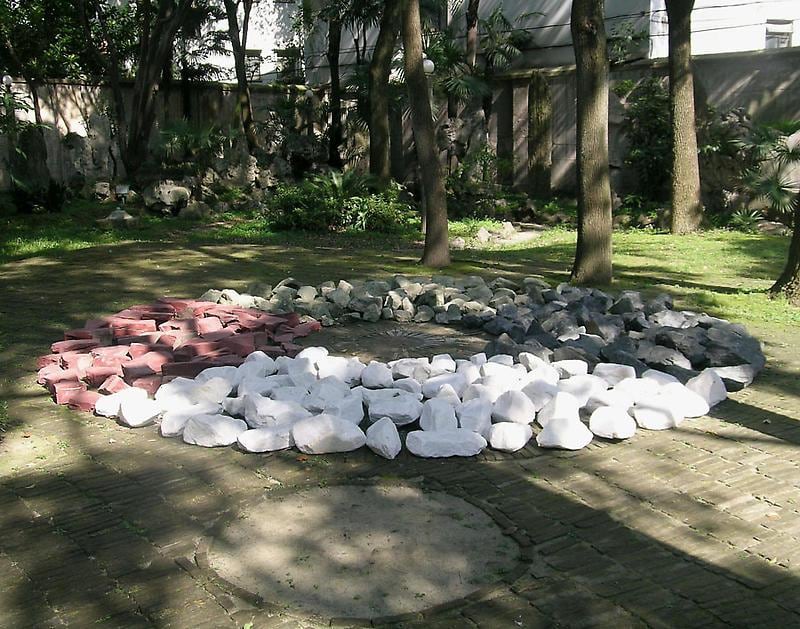 rocks in the form of a circle