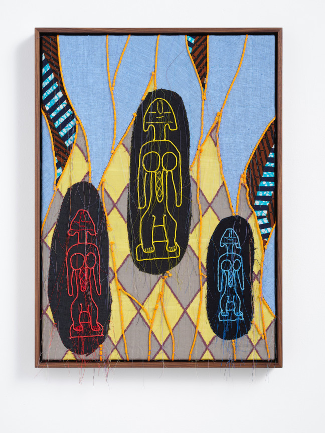 Image of YINKA SHONIBARE, CBE's Abstract Spiritual IX, 2023