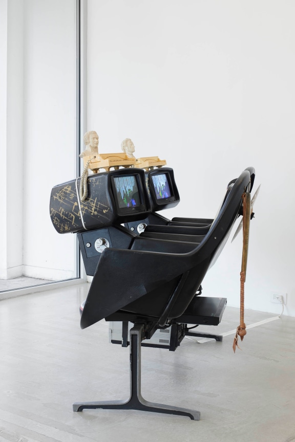 installation view of an artwork