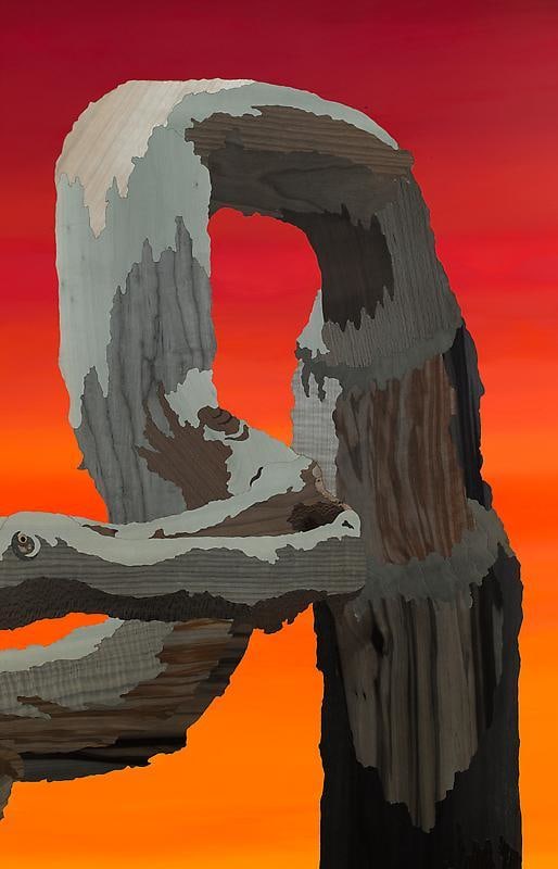 Detail of ALISON ELIZABETH TAYLOR's Medusa, 2013