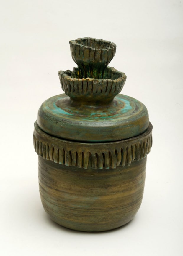 Image of TECLA TOFANO Sin T&iacute;tulo (Untitled), Lidded Vessel, 1972