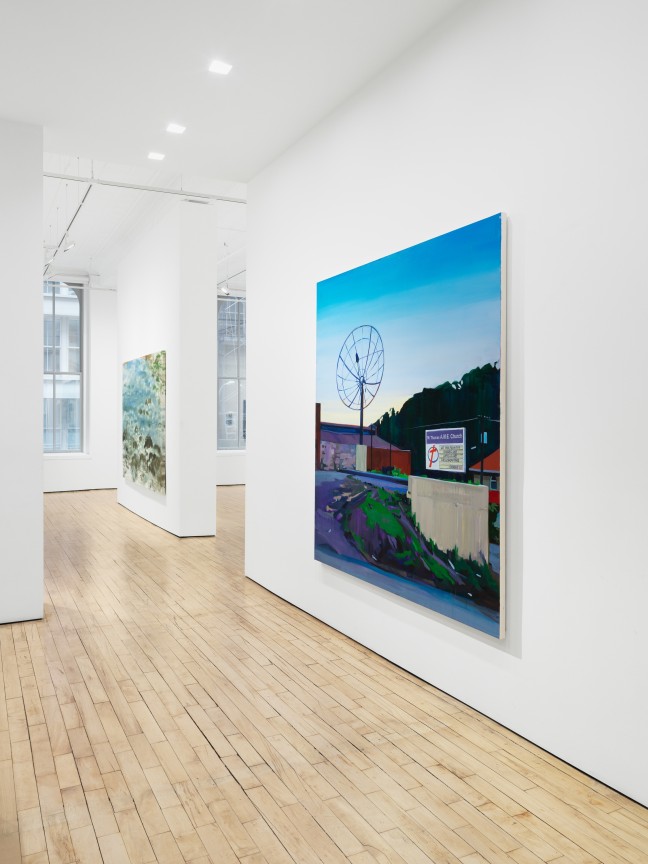 Installation view, Arcadia and Elsewhere, James Cohan, 52 Walker Street, NY, January 12 - February 10, 2024
