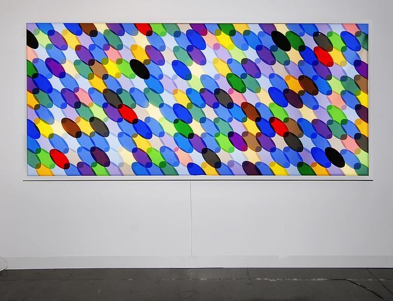 Fluorescent Light Box Sculpture