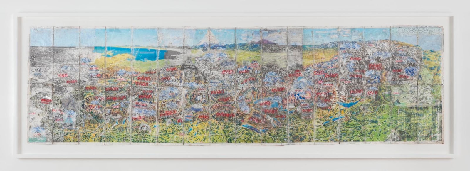 Paneled collage depiction of a vista by SIMON EVANS&trade;.