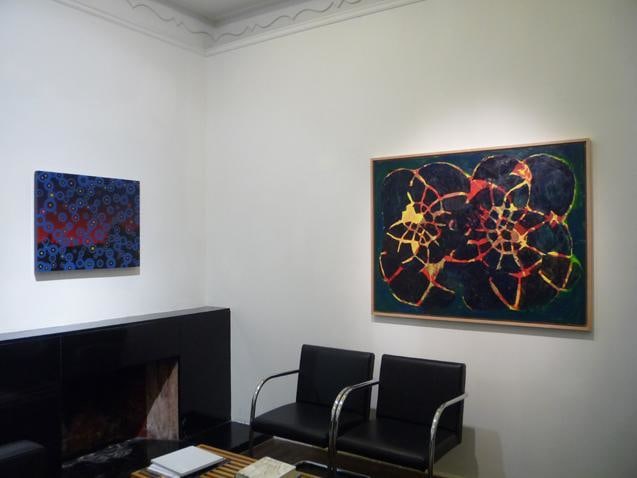 Installation view at the gallery's office space