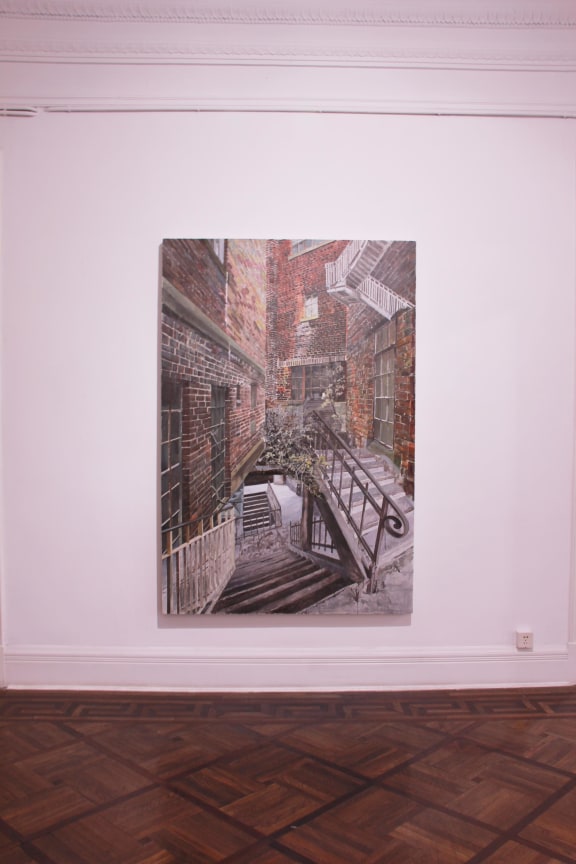 installation of one artwork