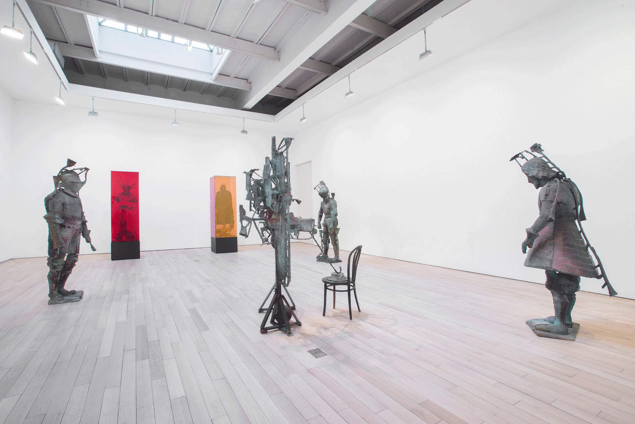 installation view of the gallery