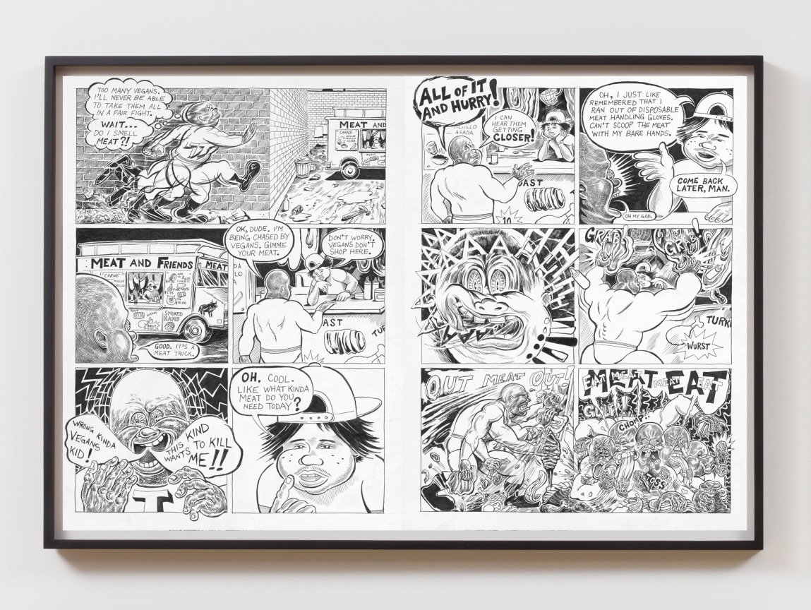 Image of TRENTON DOYLE HANCOCK's Trenton Doyle Hancock Presents The Moundverse, Chapter 2: Veganism, 2020