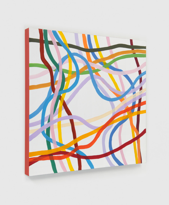 Image of SPENCER FINCH's After La Grande Jatte (Spectrophotometric #13: butterfly, girl&rsquo;s hair, tree bark, pipe),&nbsp;2023