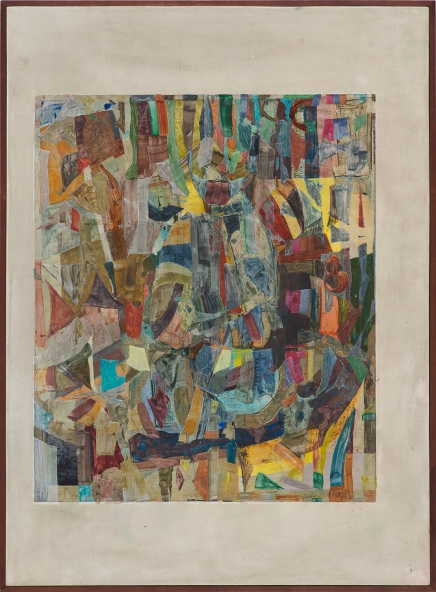 abstract, colorful shapes