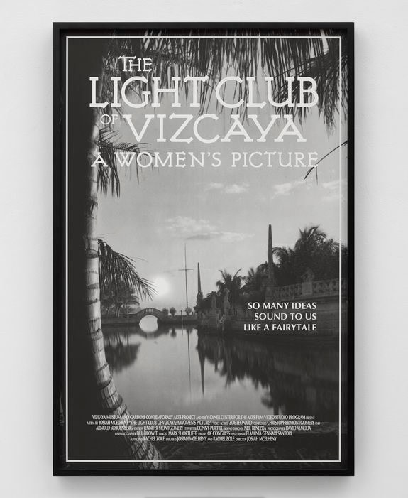 JOSIAH MCELHENY Movie Poster (The Light Club of Vizcaya: A Women&#039;s Picture) I