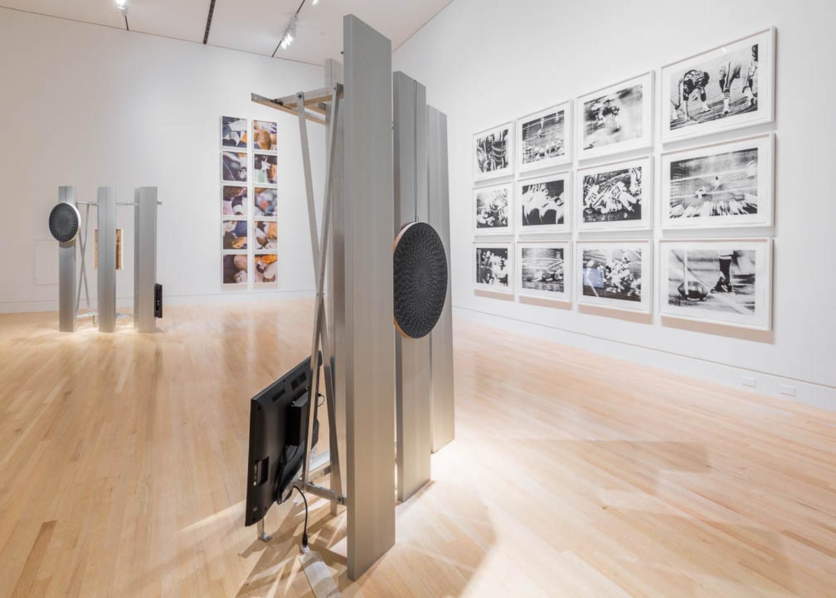 Installation view: Michelle Grabner: Weaving Life Into Art