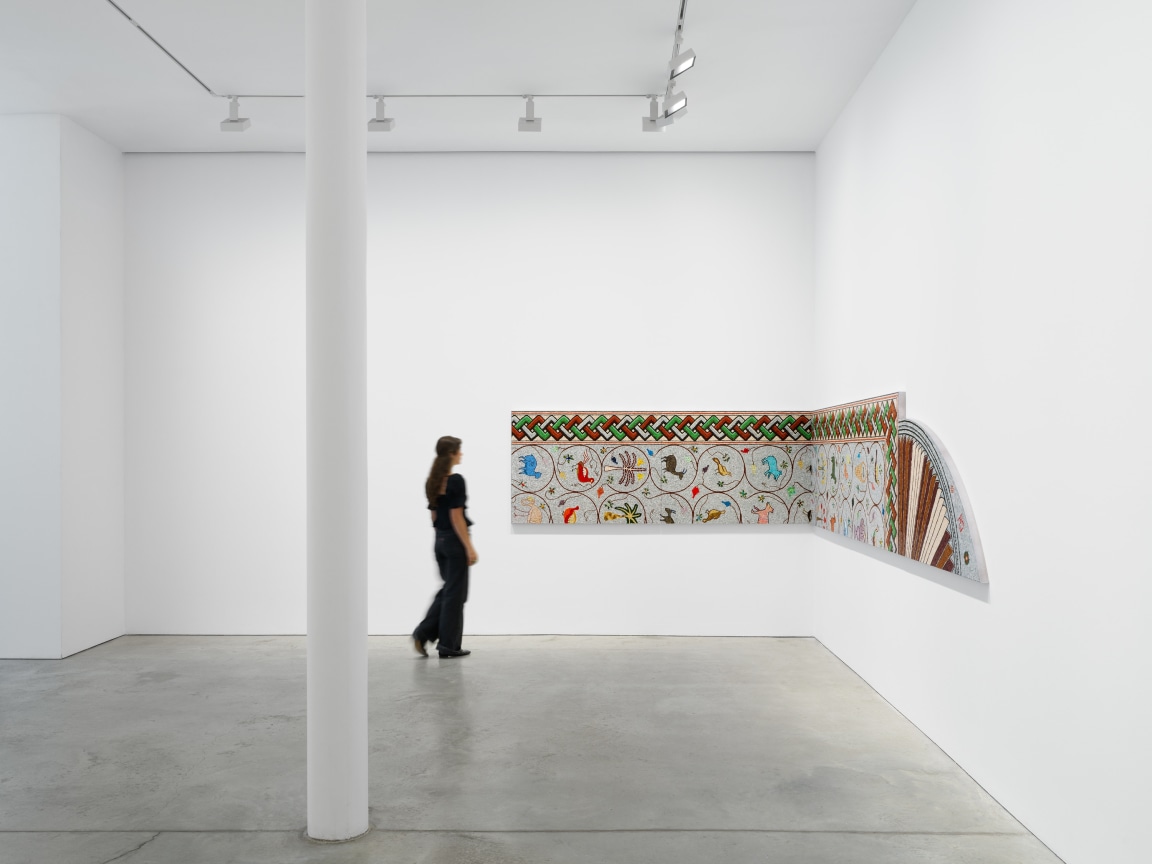Installation View, Jordan Nassar, REVELATION,&nbsp;James Cohan, New York, NY, September 5 - October 4, 2025.