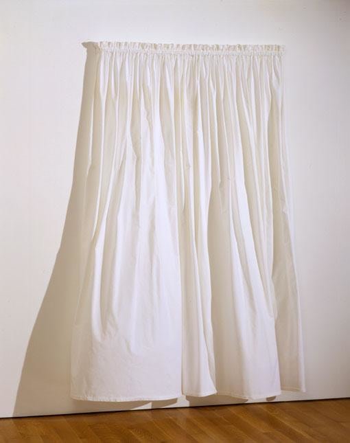 curtain hanging from the wall