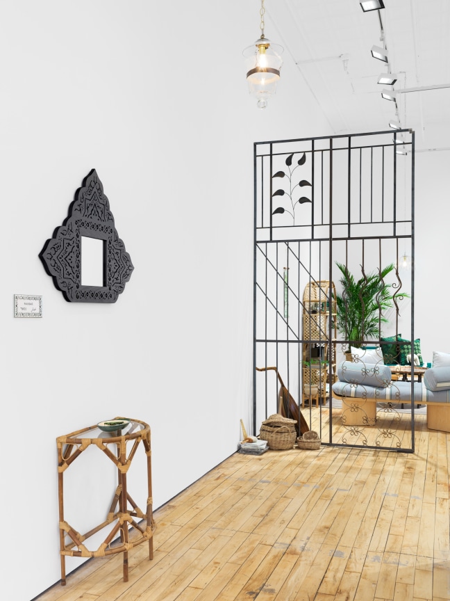 Installation View, Jordan Nassar, A Mountain Looms, James Cohan, 52 Walker Street, April 7 - May 10, 2023