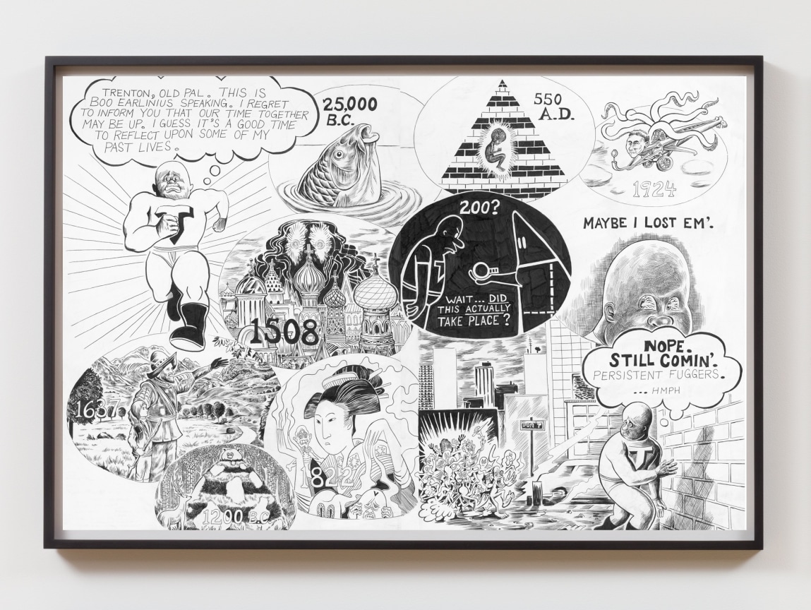 Image of TRENTON DOYLE HANCOCK's Trenton Doyle Hancock Presents The Moundverse, Chapter 2: Veganism, 2020