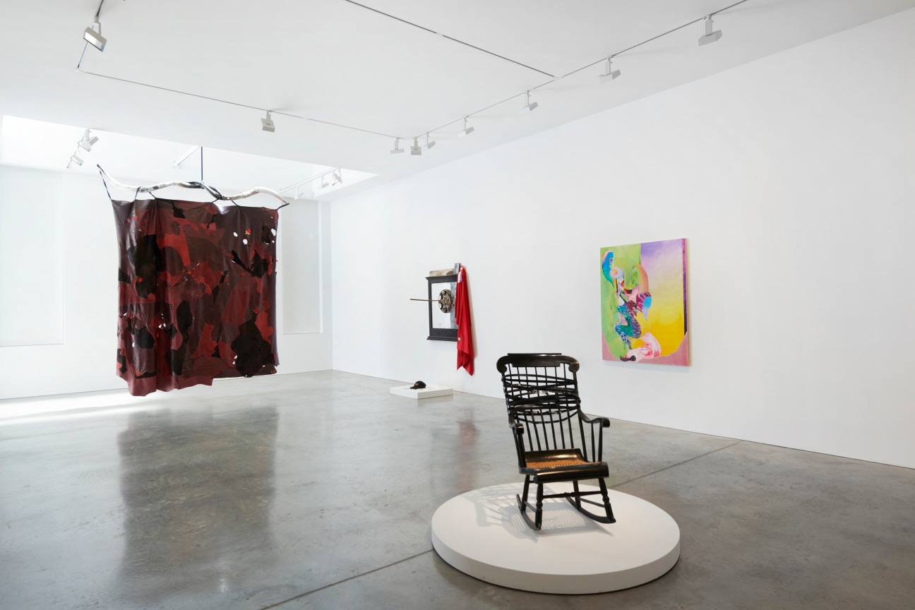 gallery view with several different types of artworks