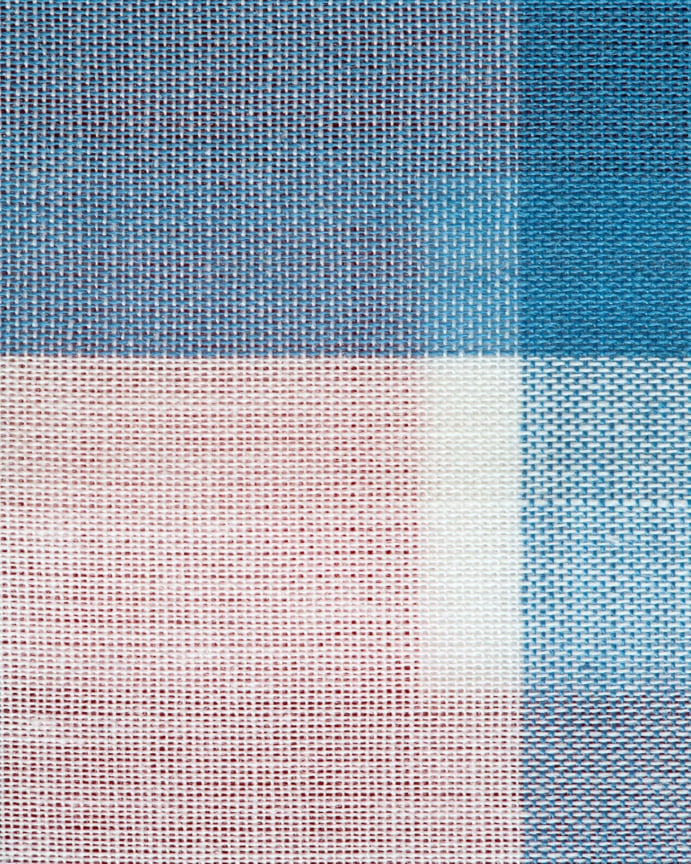 pink, blue, and white gingham pattern