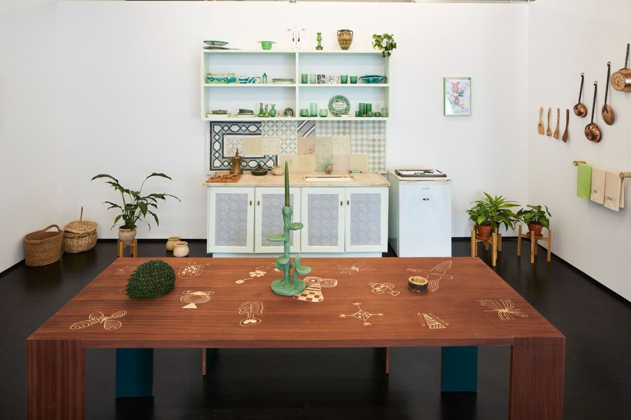 installation view of jordan nassar's The Field Is Infinite December 5, 2020 - April 4, 2021