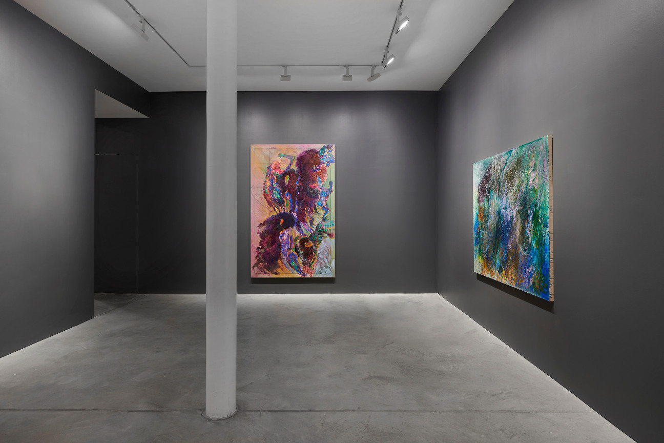 Installation view, Firelei B&aacute;ez,&nbsp;Americananana, James Cohan, 48 Walker Street,&nbsp;October 27 - December 21, 2022