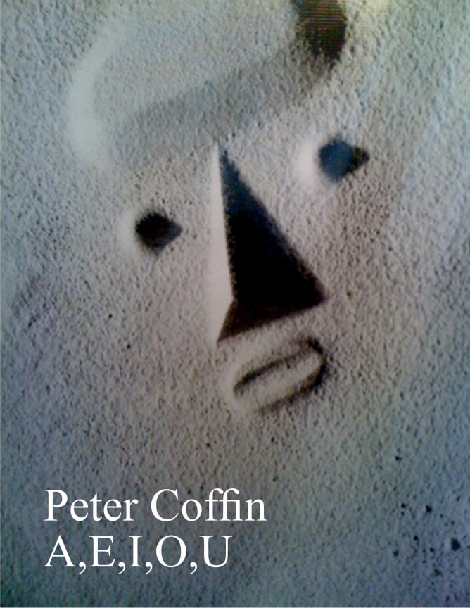Cover of Peter Coffin, A, E, I, O, U, published by Venus Over Manhattan, New York, 2012