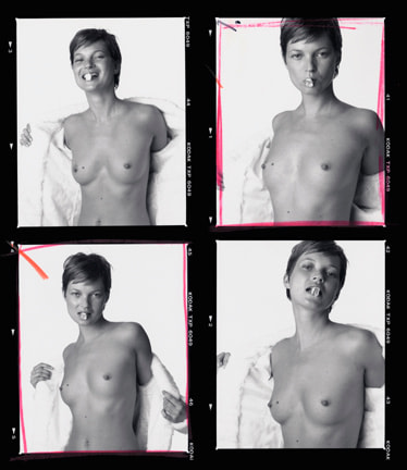 Bert Stern, Kate Moss, Ring by Graff and Fur by Fendi, VOGUE Paris, 2001