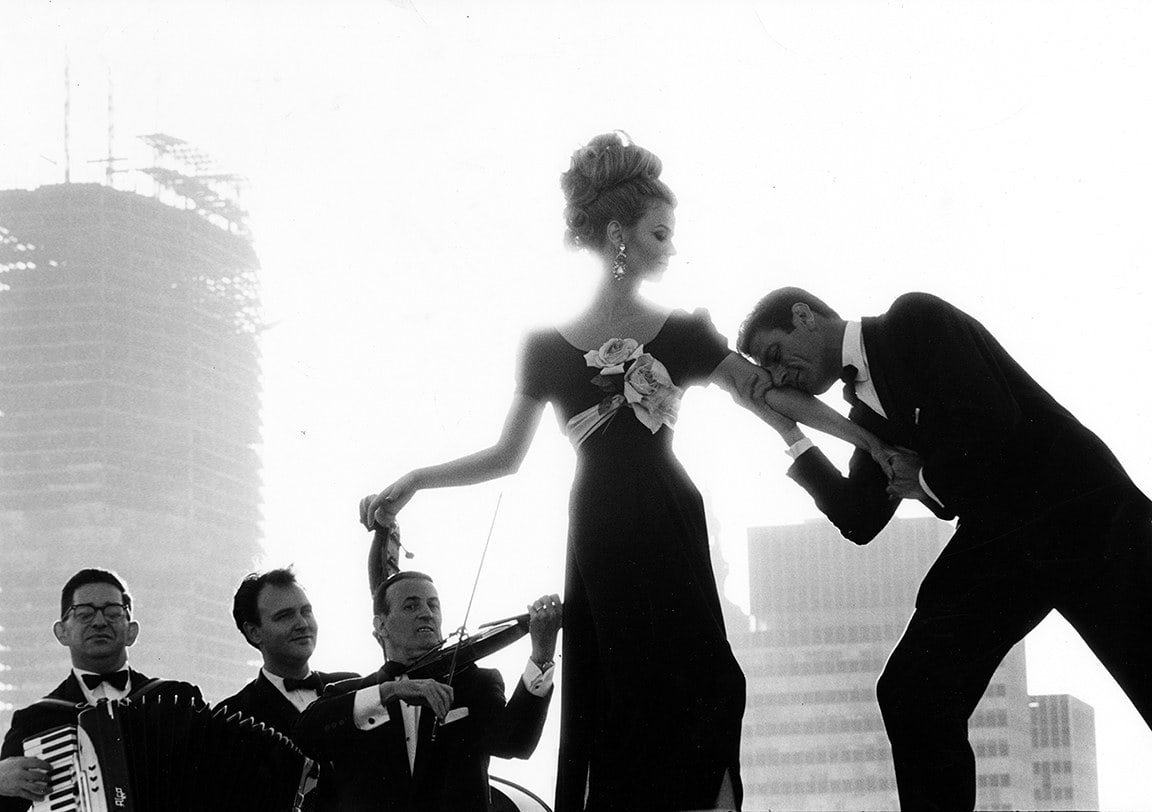 Bert Stern, Rooftops, VOGUE, 1961