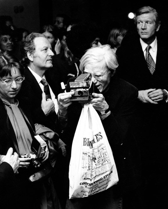 Ron Galella Mayor John Lindsay and Andy Warhol, JImmy's Disco, NYC, September 18, 1973