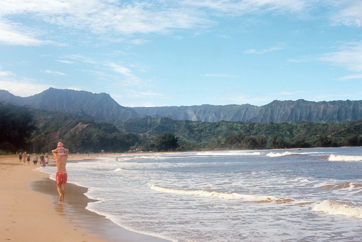 Sophie Elgort, Ansel and Stella, Kauai, 2018