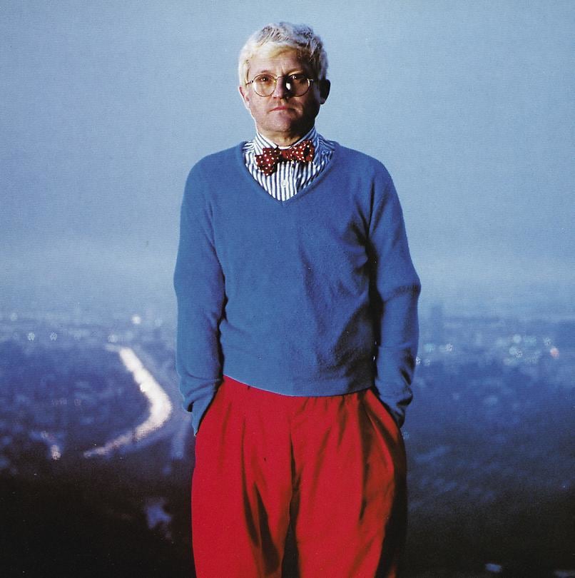 Annie Leibovitz , David Hockney, 1983