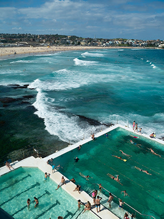 Sophie Elgort, Bondi Icebergs III, Australia, 2016